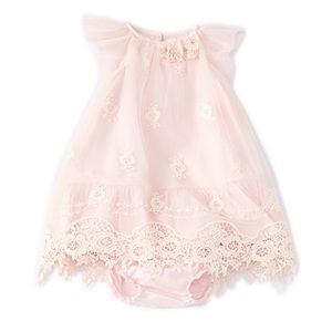 Beautiful Baby Girl Pink A-line Dress
